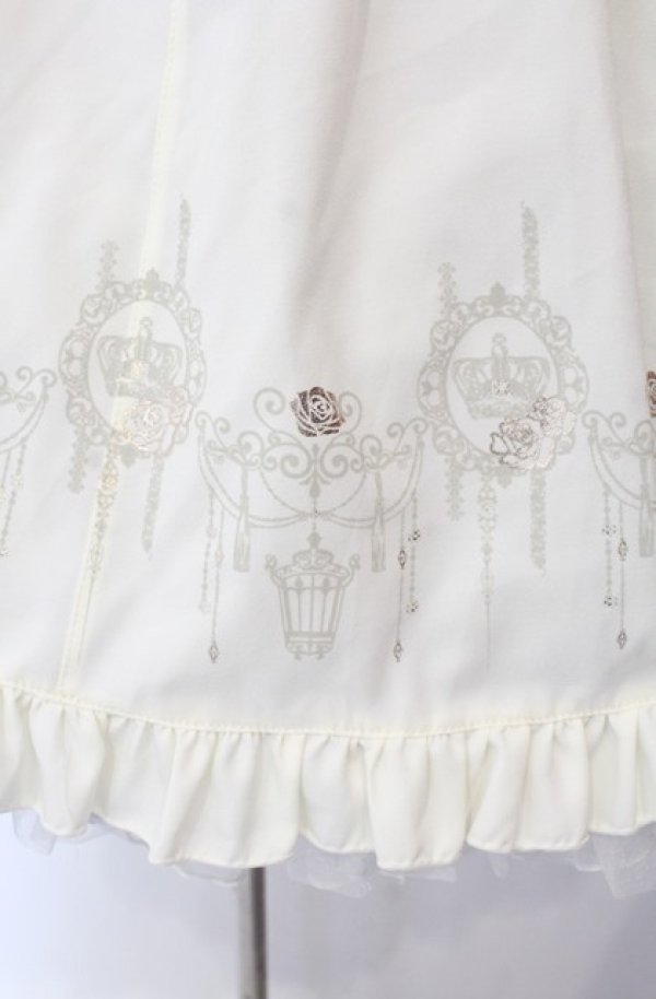 画像7: Ozz oneste / クラウンケージプリントリバーシブルボリュームスカート  ラベンダー×生成り O-25-08-11-002-OO-SK-IG-OS (7)