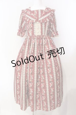 画像: axes femme kawaii / ローズベリーガーデンワンピース  アカ O-25-08-11-024-AX-OP-IG-OS