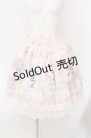 画像: BABY,THE STARS SHINE BRIGHT / くみゃちゃんのKira Kira Sweets Halloween柄スカート  ピンク O-25-08-13-036-BA-SK-IG-OS