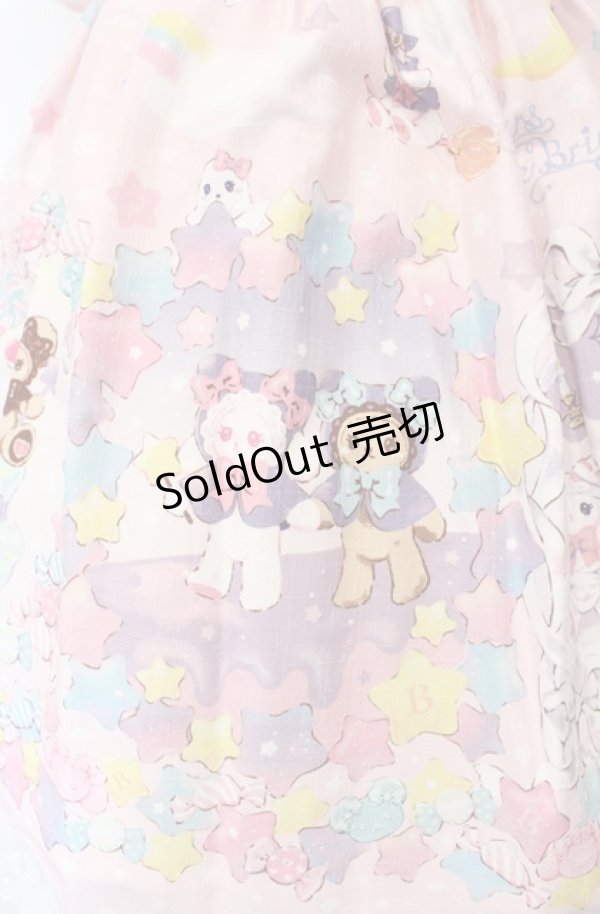 画像4: BABY,THE STARS SHINE BRIGHT / くみゃちゃんのKira Kira Sweets Halloween柄スカート  ピンク O-25-08-13-036-BA-SK-IG-OS (4)