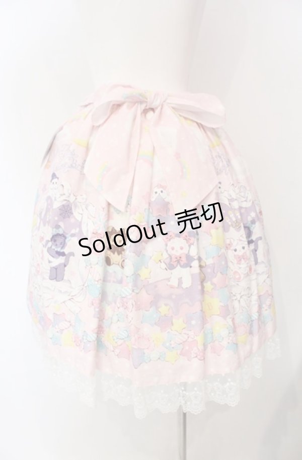 画像6: BABY,THE STARS SHINE BRIGHT / くみゃちゃんのKira Kira Sweets Halloween柄スカート  ピンク O-25-08-13-036-BA-SK-IG-OS (6)