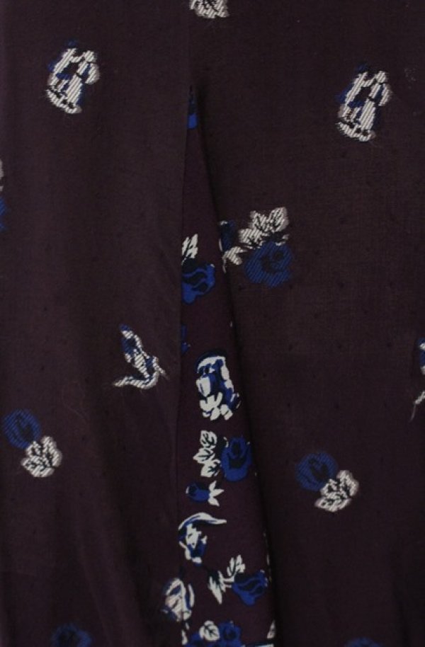 画像2: Jane Marple Dans Le Salon / Dance with rose gored skirt M パープル O-25-08-13-046-JM-SK-IG-OS (2)