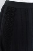 画像2: Jane Marple Dans Le Salon / Flower lace mix garden skirt M クロ O-25-08-13-047-JM-SK-IG-OS (2)