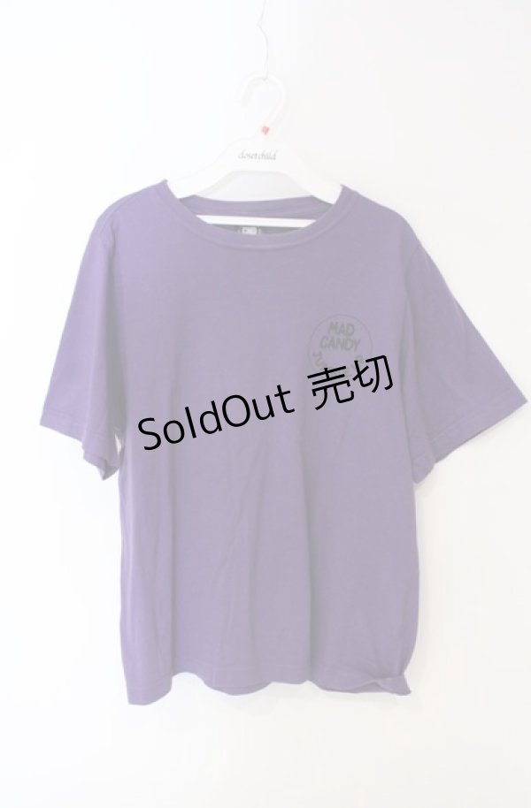 画像1: Candy Stripper / THE CANDYプリントTシャツ 2 パープル O-25-08-13-070-PU-TO-OW-OS (1)