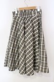 画像3: F&A / コインチェーン使いチェックフレアースカート F L/GRAY×GY O-25-08-13-023-LO-SK-YM-ZT064 (3)