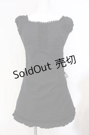 画像: Victorian maiden / ローズフリルワンピース  クロ O-25-08-13-028-CL-OP-IG-OS