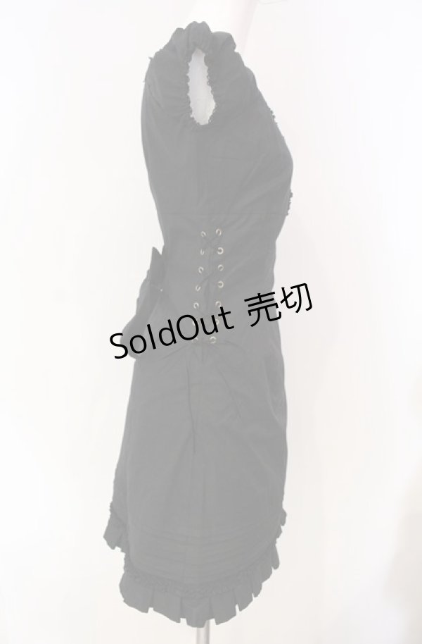 画像3: Victorian maiden / ローズフリルワンピース  クロ O-25-08-13-028-CL-OP-IG-OS (3)