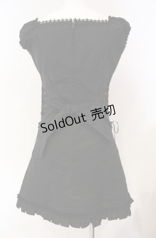 画像4: Victorian maiden / ローズフリルワンピース  クロ O-25-08-13-028-CL-OP-IG-OS (4)
