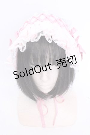 画像: Amavel / Fairy Dream ハーフボンネット  ピンク O-25-08-14-004-CA-AC-IG-OS