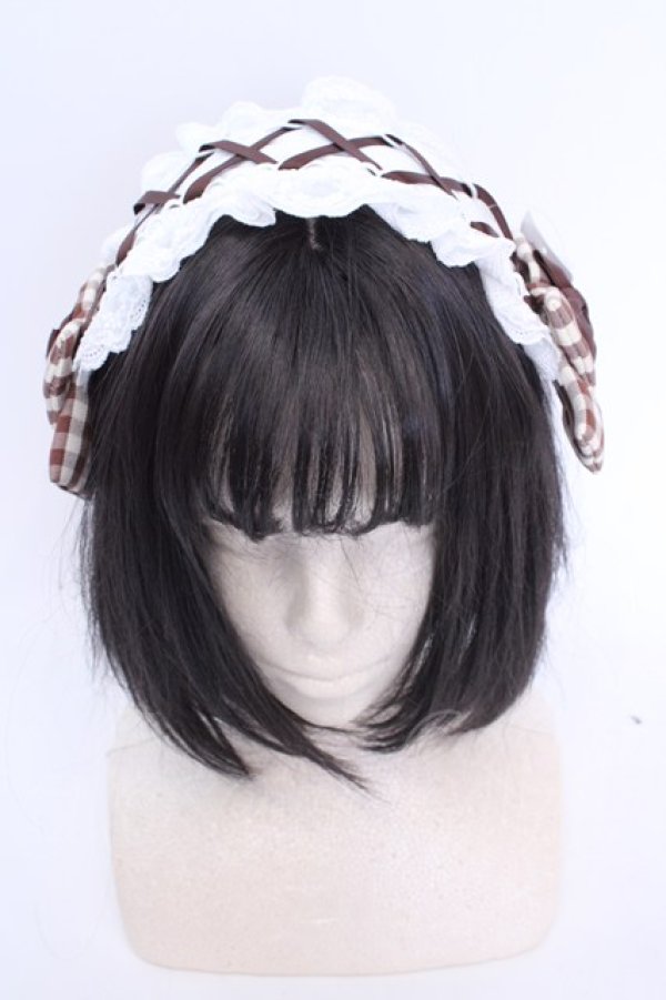 画像1: Amavel / Dreaming Animal Parfait ヘッドドレス  ブラウン O-25-08-14-005-CA-AC-IG-OS (1)