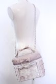画像1: Amavel / 確定ファンサのおまじないビジューキルティングバニティBag バッグ  ピンク O-25-08-14-053-CA-BG-IG-OS (1)