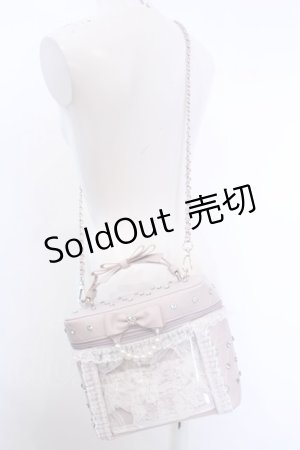 画像: Amavel / 確定ファンサのおまじないビジューキルティングバニティBag バッグ  ピンク O-25-08-14-053-CA-BG-IG-ZT-K021