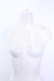 画像1: m petit by misako / レース付け襟  アイボリー O-25-08-14-030-LO-ZA-IG-OS (1)
