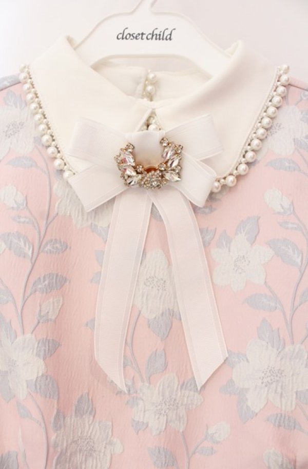 画像2: Swankiss / EK J/Q frill O/P　ワンピース F ピンク O-25-08-16-044-CA-OP-OW-OS (2)