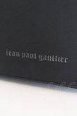 画像2: Jean Paul GAULTIER / ロゴショルダーバッグ  ブラック O-25-08-16-1047-GO-BG-OW-OS (2)