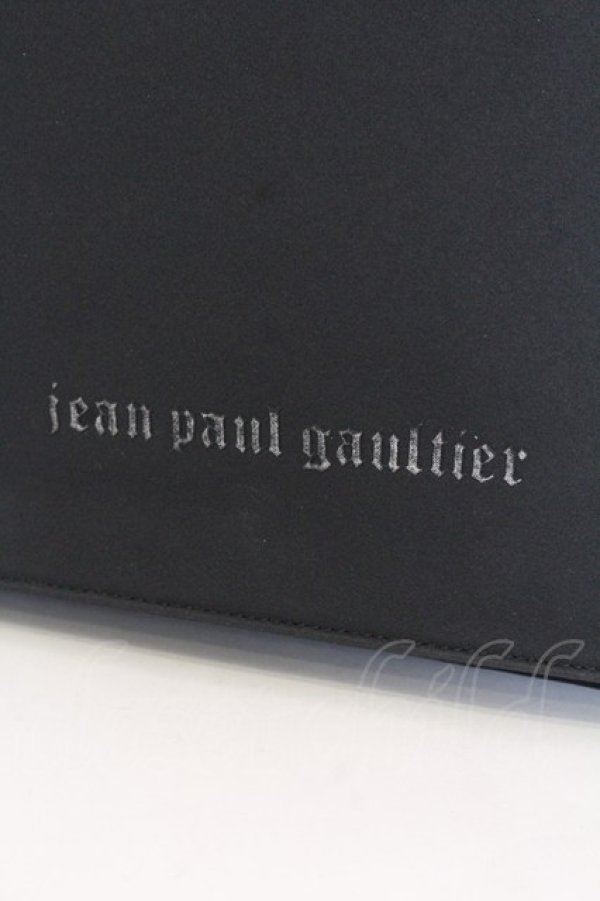 画像2: Jean Paul GAULTIER / ロゴショルダーバッグ  ブラック O-25-08-16-1047-GO-BG-OW-OS (2)