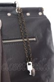 画像4: Jean Paul GAULTIER / メタルフレームリュック  ブラック O-25-08-16-1048-GO-BG-OW-OS (4)
