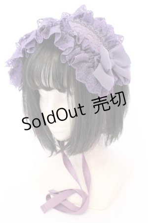 画像: Vallee lys / Lace Enchantment Headdress  ラベンダー O-25-08-16-1009-GO-AC-OW-OS