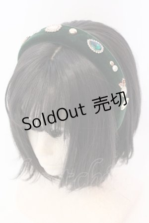 画像: Enchantlic Enchantilly / 宝石箱カチューシャ  グリーン O-25-08-16-1010-LO-AC-OW-OS