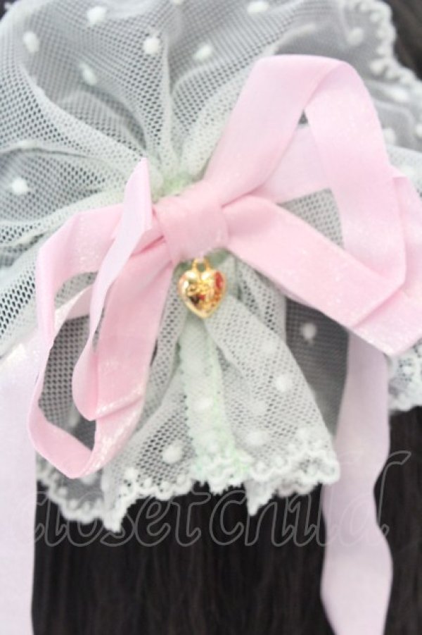 画像2: Angelic Pretty / Sweetie Ribbonレーシィクリップ  ミント×ピンク O-25-08-16-1018-AP-AC-IG-OS (2)