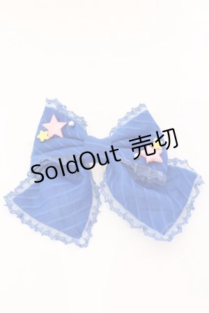 画像: Angelic Pretty / Shooting Starバレッタ  ブルー O-25-08-16-1021-AP-ZA-IG-OS