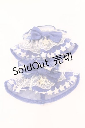画像: Angelic Pretty / Starryお袖とめ  ブルー O-25-08-16-1022-AP-ZA-IG-ZT394-F006