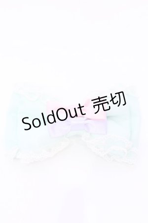 画像: Angelic Pretty / カラフルリボンバレッタ  ミント O-25-08-16-1024-AP-ZA-IG-OS