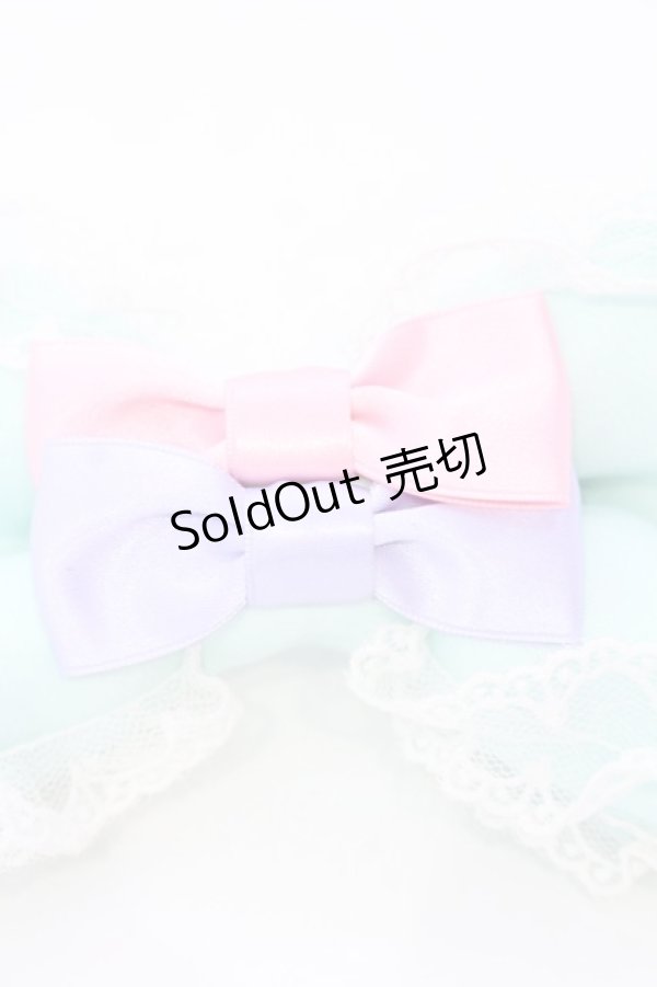 画像2: Angelic Pretty / カラフルリボンバレッタ  ミント O-25-08-16-1024-AP-ZA-IG-OS (2)