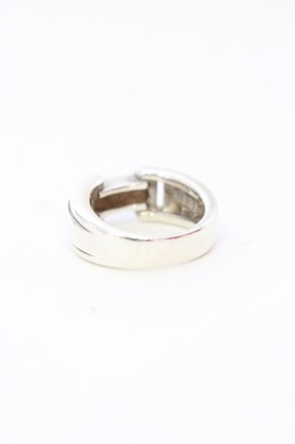 画像2: Jean Paul GAULTIER / ベルトロゴリング 11号 シルバー O-25-08-16-1034-GO-AC-OW-ZT488-F005 (2)