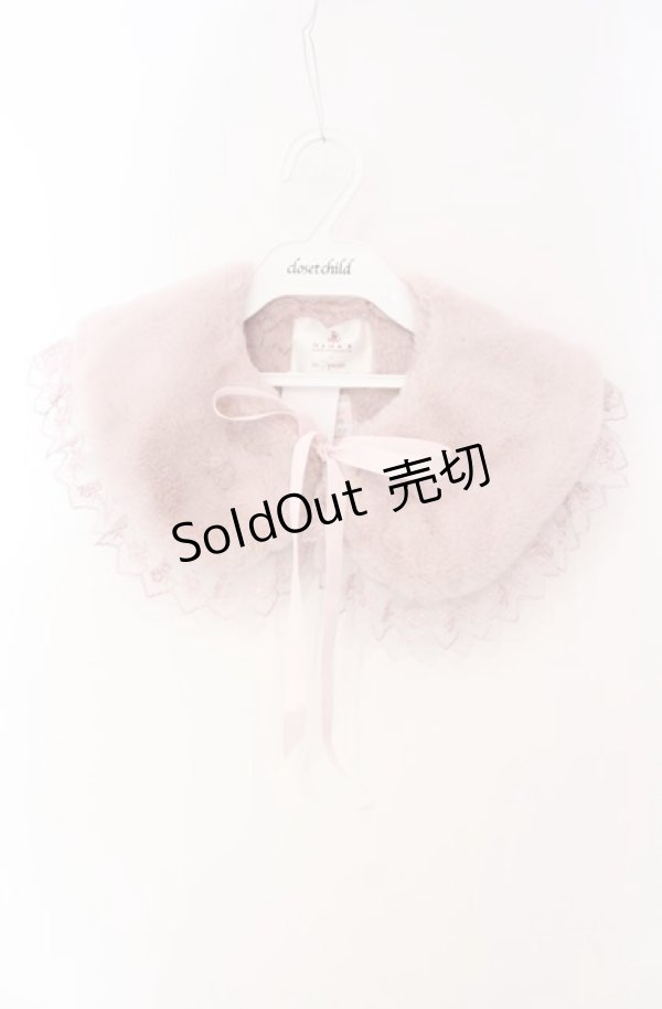 画像1: m petit by misako / TT*AM*FFレースレースロリティペット  ピンク O-25-08-16-018-LO-ZA-IG-ZT450 (1)