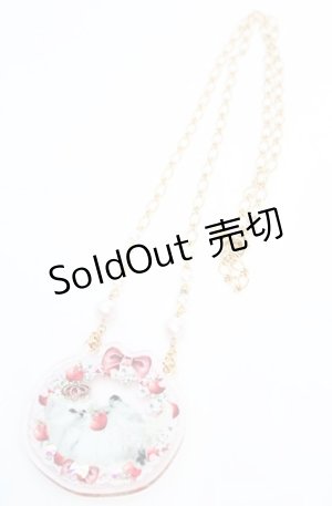 画像: Enchantlic Enchantilly / プリリリィ 夢見る赤林檎 ネックレス  ピンク O-25-08-17-040-LO-AC-IG-OS