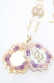 画像2: Enchantlic Enchantilly / すみれの秘密 ネックレス  生成り O-25-08-17-041-LO-AC-IG-OS (2)