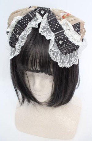 画像: BABY,THE STARS SHINE BRIGHT / Little RED Riding Hood〜メルヘンの森のおとぎ話〜カチューシャ  クロ系 O-25-08-17-010-BA-AC-OW-OS