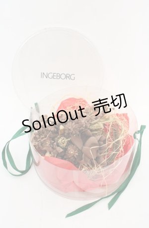 画像: INGEBORG / コサージュブローチ  ブラウン系 O-25-08-17-018-LO-AC-OW-ZT012