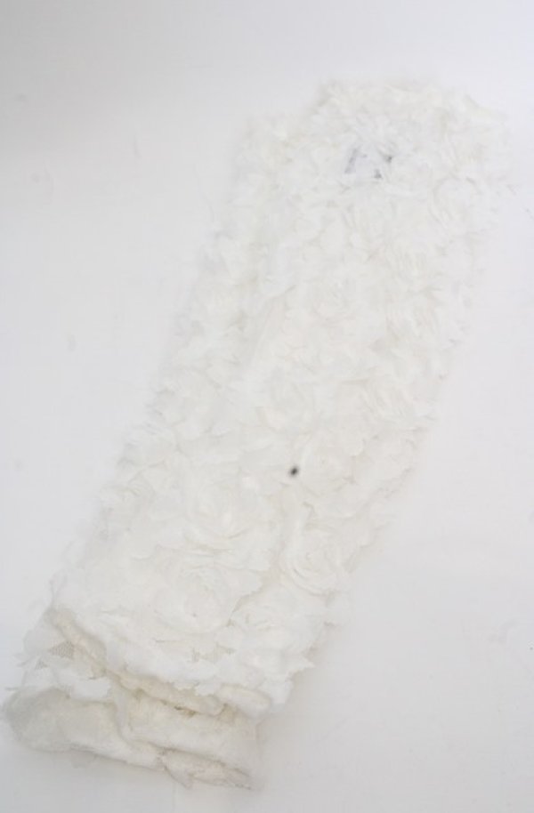 画像3: PINK HOUSE / フラワーモチーフアームカバー  シロ O-25-08-17-020-LO-ZA-OW-ZT444-F002 (3)