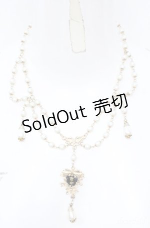 画像: MementoMori / 愛に憧れる少女の首飾り  ゴールド×ブラック O-25-08-18-045-PU-AC-IG-OS