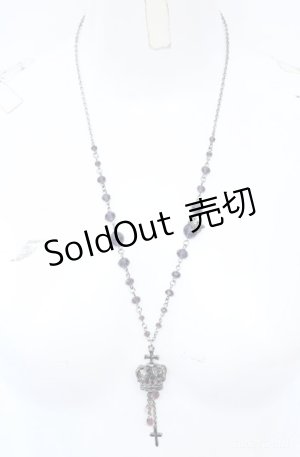 画像: angelicare / 王道のクラウンモチーフ  パープルｘブラック O-25-08-18-047-LO-AC-IG-OS