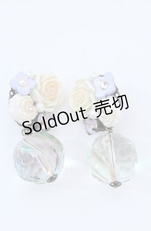 画像: hanakabeads / コラージュ/ローズピアス  - O-25-08-18-055-LO-AC-IG-OS