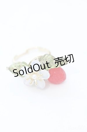 画像: Atelier＊Silencio / ワイルドストロベリーリング  ゴールド O-25-08-18-056-LO-AC-IG-OS