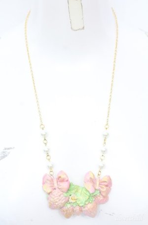 画像: Boo!Do堂 / 甘美なるネックレス  ピンクけい O-25-08-18-059-PU-AC-IG-OS