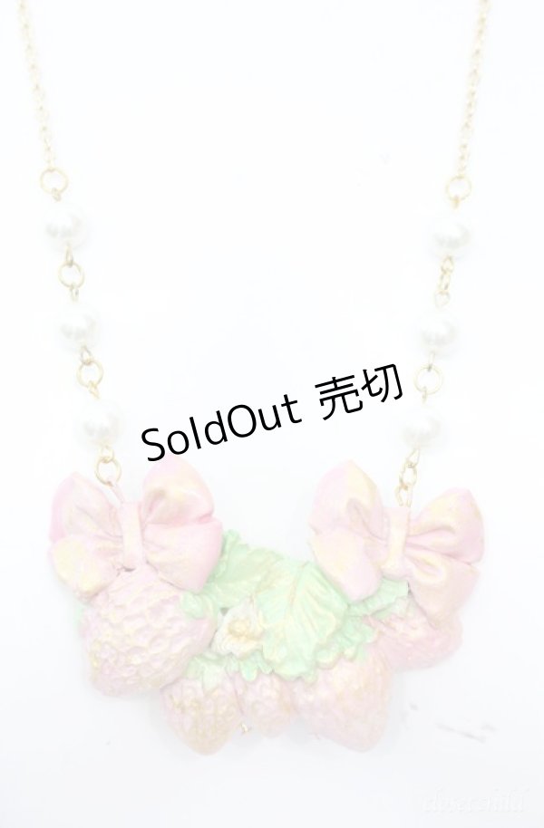 画像2: Boo!Do堂 / 甘美なるネックレス  ピンクけい O-25-08-18-059-PU-AC-IG-ZT488-F005 (2)