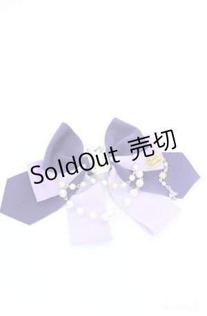 画像: Enchantlic Enchantilly / リボンブローチ  ラベンダー O-25-08-18-011-LO-ZA-IG-OS