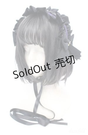 画像: metamorphose / まいごの子猫と魔法のランタンヘッドドレス  パープル O-25-08-18-003-ME-AC-IG-OS