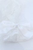 画像2: ATELIER PIERROT / レースグローブ　ショート丈　指ぬき  ホワイト O-25-08-18-037-EL-ZA-IG-OS (2)