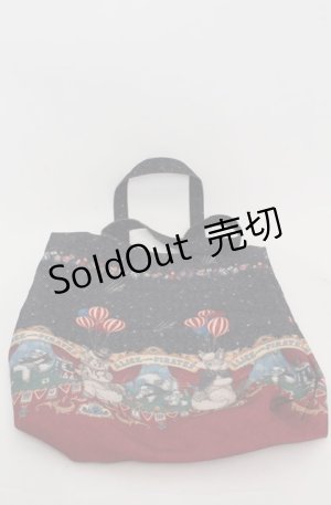 画像: ALICE and the PIRATES / Marionette Chris柄トートBag  クロ O-25-08-20-054-PA-BG-OW-ZT501