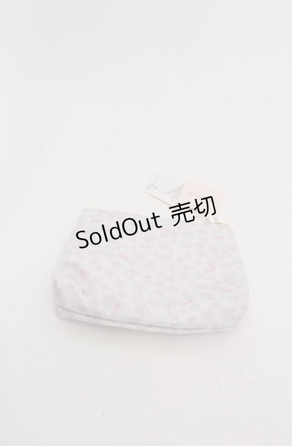 画像2: Maison de FLEUR / クロミ　ポーチ  ラベンダー O-25-08-20-060-LO-ZA-OW-ZT421 (2)