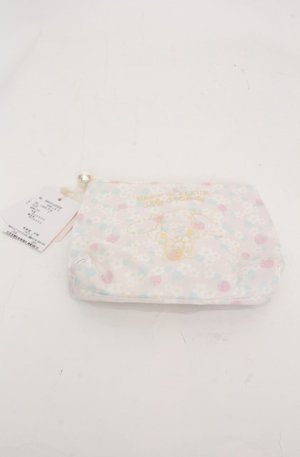 画像: Maison de FLEUR / マイメロディ　ポーチ  ピンク O-25-08-20-061-LO-ZA-OW-OS