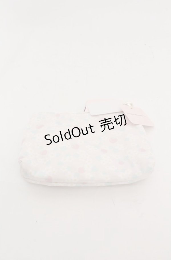 画像2: Maison de FLEUR / マイメロディ　ポーチ  ピンク O-25-08-20-061-LO-ZA-OW-ZT421 (2)