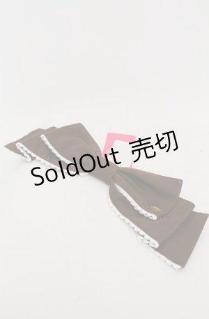 画像: Angelic Pretty / Dollyヒロインリボンコーム  ブラウン O-25-08-20-063-AP-AC-OW-ZT487-F004