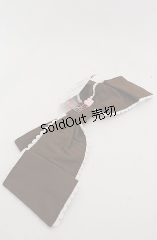 画像2: Angelic Pretty / Dollyヒロインリボンコーム  ブラウン O-25-08-20-063-AP-AC-OW-ZT487-F004 (2)